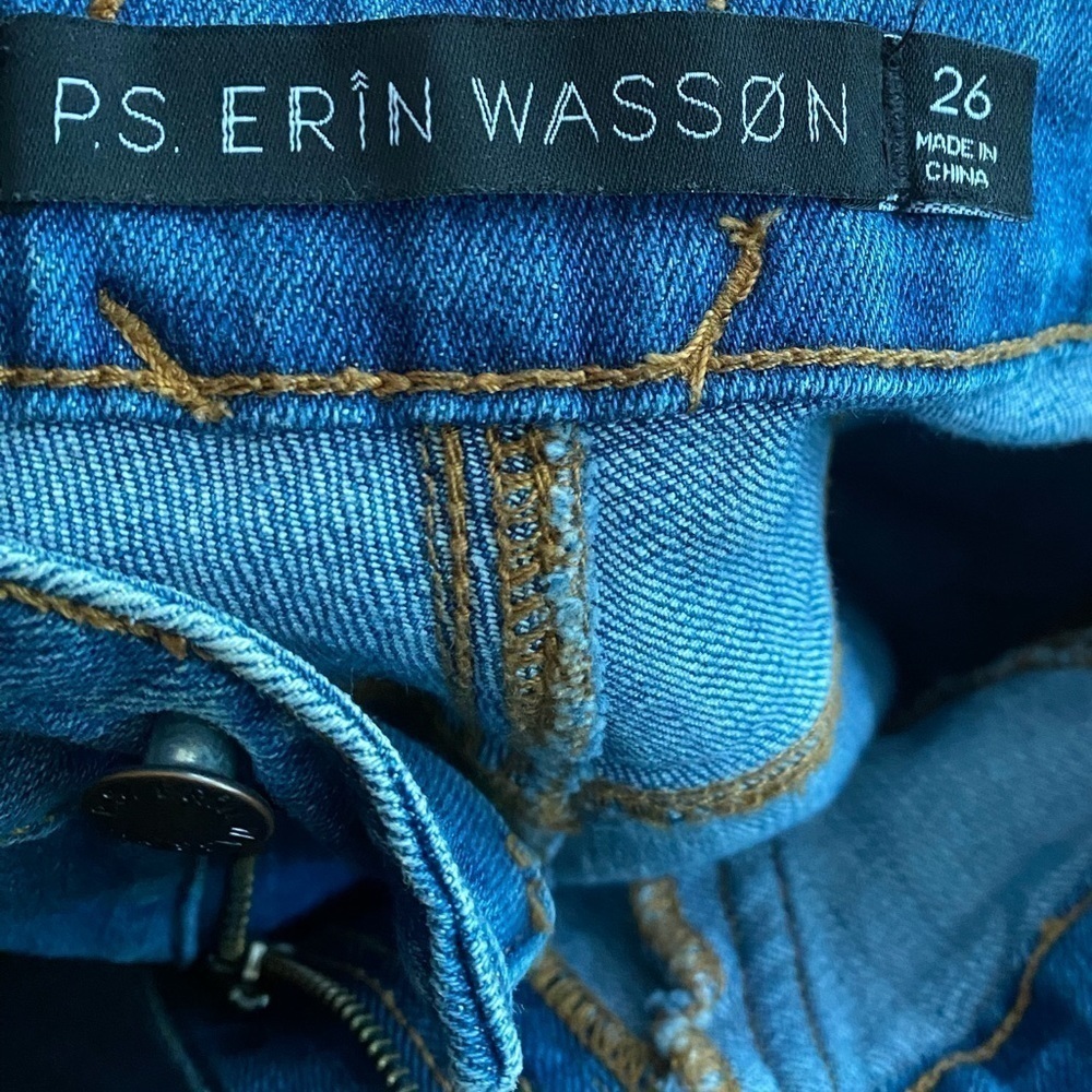 PS Erin Wasson Shorts Denim Jean Womens 26 Blue Casual - Picture 7 of 7